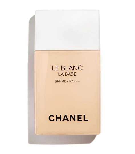 chanel whitening makeup base|chanel makeup base le blanc.